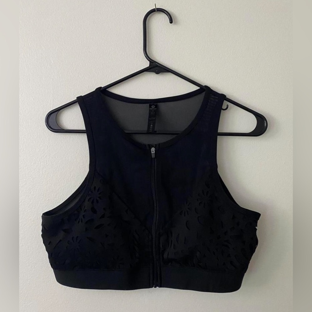 Reflex Mesh Front Zip Low Impact Bra Size XL